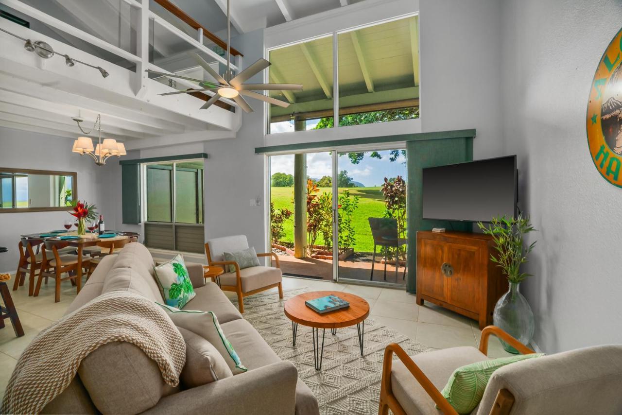 Beautiful 2Br 2Ba Puamana, Ocean And Mountain View, Pool Villa Princeville Exterior foto