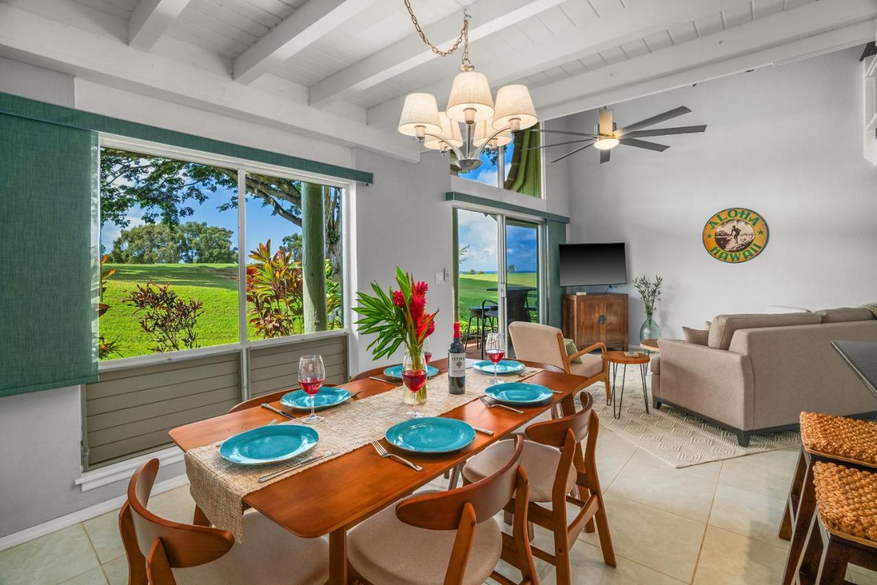 Beautiful 2Br 2Ba Puamana, Ocean And Mountain View, Pool Villa Princeville Exterior foto